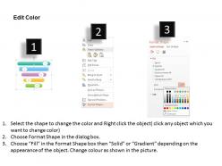 Target achievement pact idea generation icons flat powerpoint design