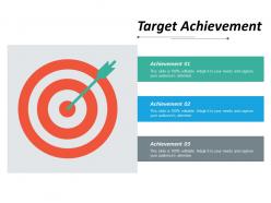 Target achievement ppt inspiration show