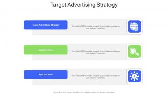 Target Advertising Strategy In Powerpoint And Google Slides Cpb