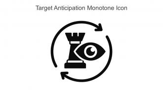 Target Anticipation Monotone Icon In Powerpoint Pptx Png And Editable Eps Format