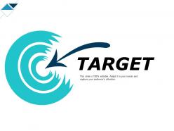 Target arows goals f138 ppt powerpoint presentation show layout