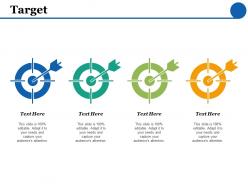 Target arrow achievement f444 ppt powerpoint presentation infographics graphics tutorials