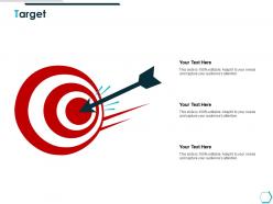 Target arrow focus k55 ppt powerpoint presentation deck