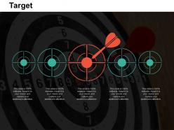 Target arrow goal c410 ppt powerpoint presentation images