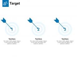 Target arrow goal l123 ppt powerpoint presentation good