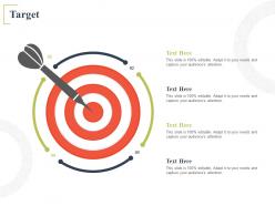 Target arrow planning a715 ppt powerpoint presentation ideas format