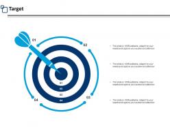 Target arrow ppt powerpoint presentation portfolio summary