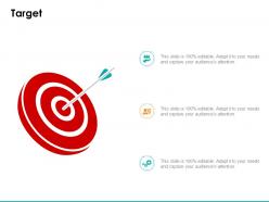 Target arrows c1057 ppt powerpoint presentation styles graphics