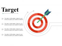 Target arrows management c350 ppt powerpoint presentation file graphics