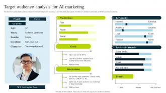 Target Audience Analysis For Ai Marketing How To Use Chatgpt AI SS V
