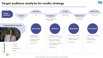 Target Audience Analysis For Media The Ultimate Guide To Media Planning Strategy SS V