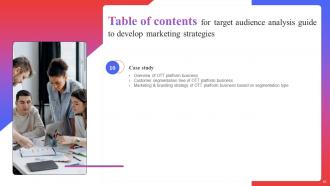 Target Audience Analysis Guide To Develop Marketing Strategies MKT CD V Editable Impactful