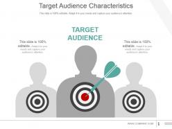 Target audience characteristics powerpoint slide templates