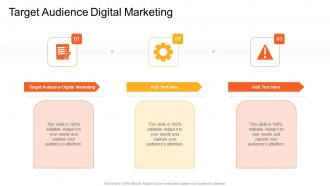 Target Audience Digital Marketing In Powerpoint And Google Slides Cpb