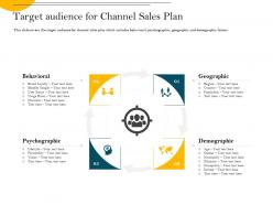Target audience for channel sales plan nationality ppt powerpoint presentation file examples