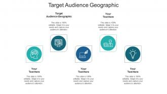 Target audience geographic ppt powerpoint presentation outline visual aids cpb