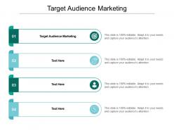 Target audience marketing ppt powerpoint presentation inspiration samples cpb