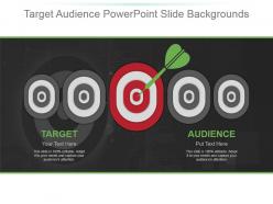Target Audience Powerpoint Slide Backgrounds