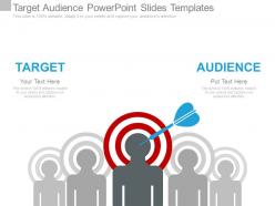 Target audience powerpoint slides templates