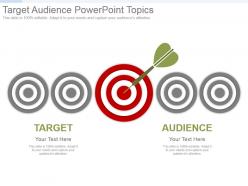 Target Audience Powerpoint Topics