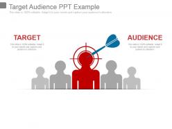 Target audience ppt example
