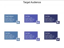 Target audience ppt powerpoint presentation infographics design inspiration cpb