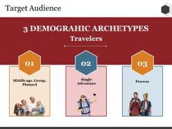 Target audience ppt summary layouts