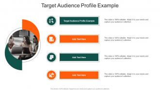 Target Audience Profile Example In Powerpoint And Google Slides Cpb