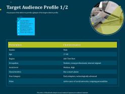 Target audience profile rebranding process
