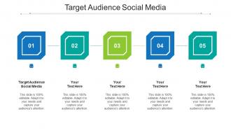 Target Audience Social Media Ppt Powerpoint Presentation Gallery Graphics Download Cpb