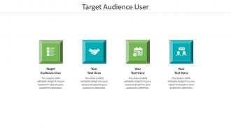 Target audience user ppt powerpoint presentation file background image cpb