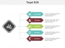 Target b2b ppt powerpoint presentation infographic template demonstration cpb