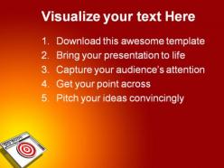 Target browser internet powerpoint templates and powerpoint backgrounds 0811