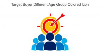 Target Buyer Different Age Group Colored Icon In Powerpoint Pptx Png And Editable Eps Format