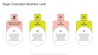 Target Corporation Business Level In Powerpoint And Google Slides Cpb