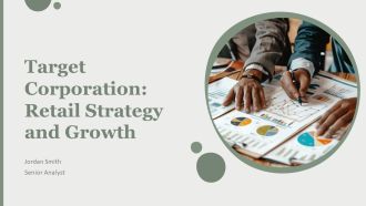 Target Corporation Retail Strategy And Growth PPT Structure AT