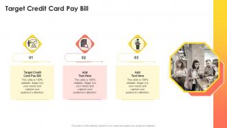 Target Credit Card Pay Bill In Powerpoint And Google Slides Cpb