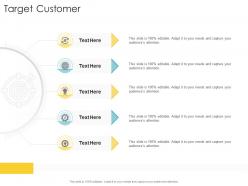 Target customer company strategies promotion tactics ppt powerpoint presentation summary