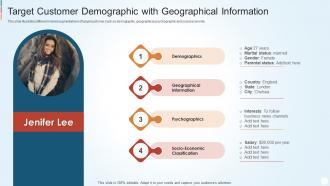 Target Customer Demographic With Geographical Information