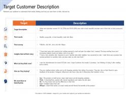 Target customer description ppt powerpoint presentation pictures