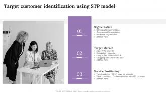 Target Customer Identification Using STP Model Improving Customer Outreach During New Service Launch