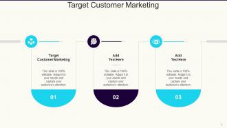 Target Customer Marketing Ppt Powerpoint Presentation Show Vector Cpb