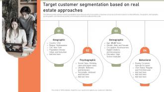 Target Customer Segmentation Based On Real Lead Generation Techniques To Expand MKT SS V