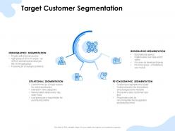 Target customer segmentation geographic ppt summary professional