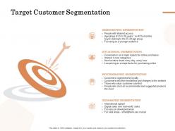 Target customer segmentation ppt powerpoint presentation slides design inspiration