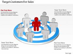 Target customers for sales powerpoint templates