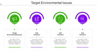 Target Environmental Issues In Powerpoint And Google Slides Cpb