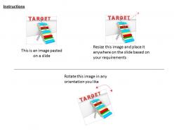 Target for business or education image graphics for powerpoint