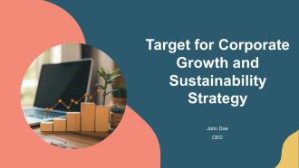 Target For Corporate Growth And Sustainability Strategy PPT Structure AT