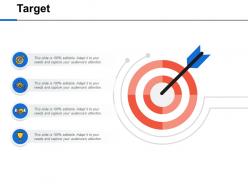 Target goal arrows ppt powerpoint presentation outline diagrams